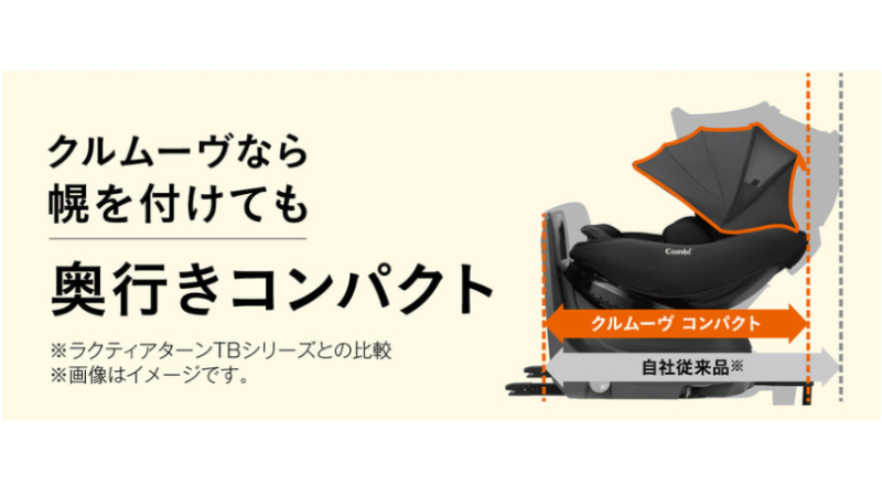 クルムーヴコンパクトの奥行解説