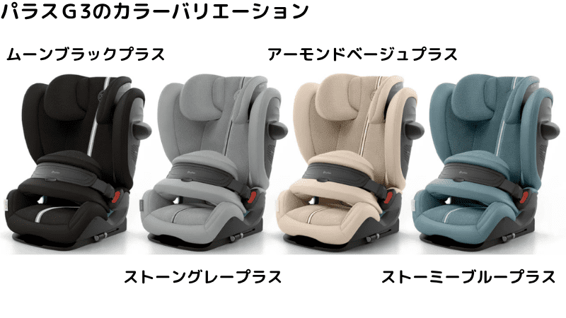 サイベックス　パラスＧ3　カラーバリエーション