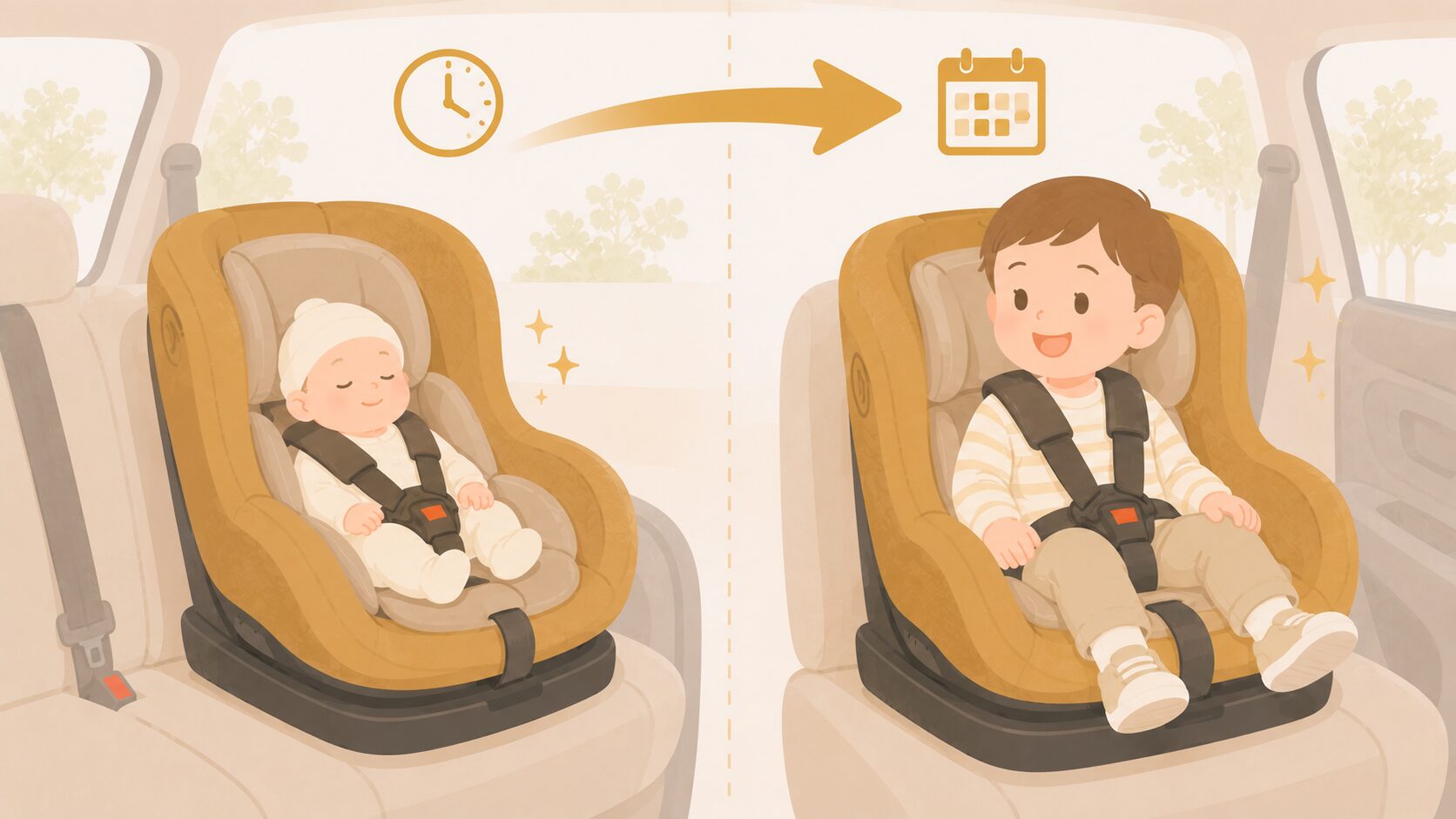 チャイルドシートを何歳ごろまで使いたいですか?