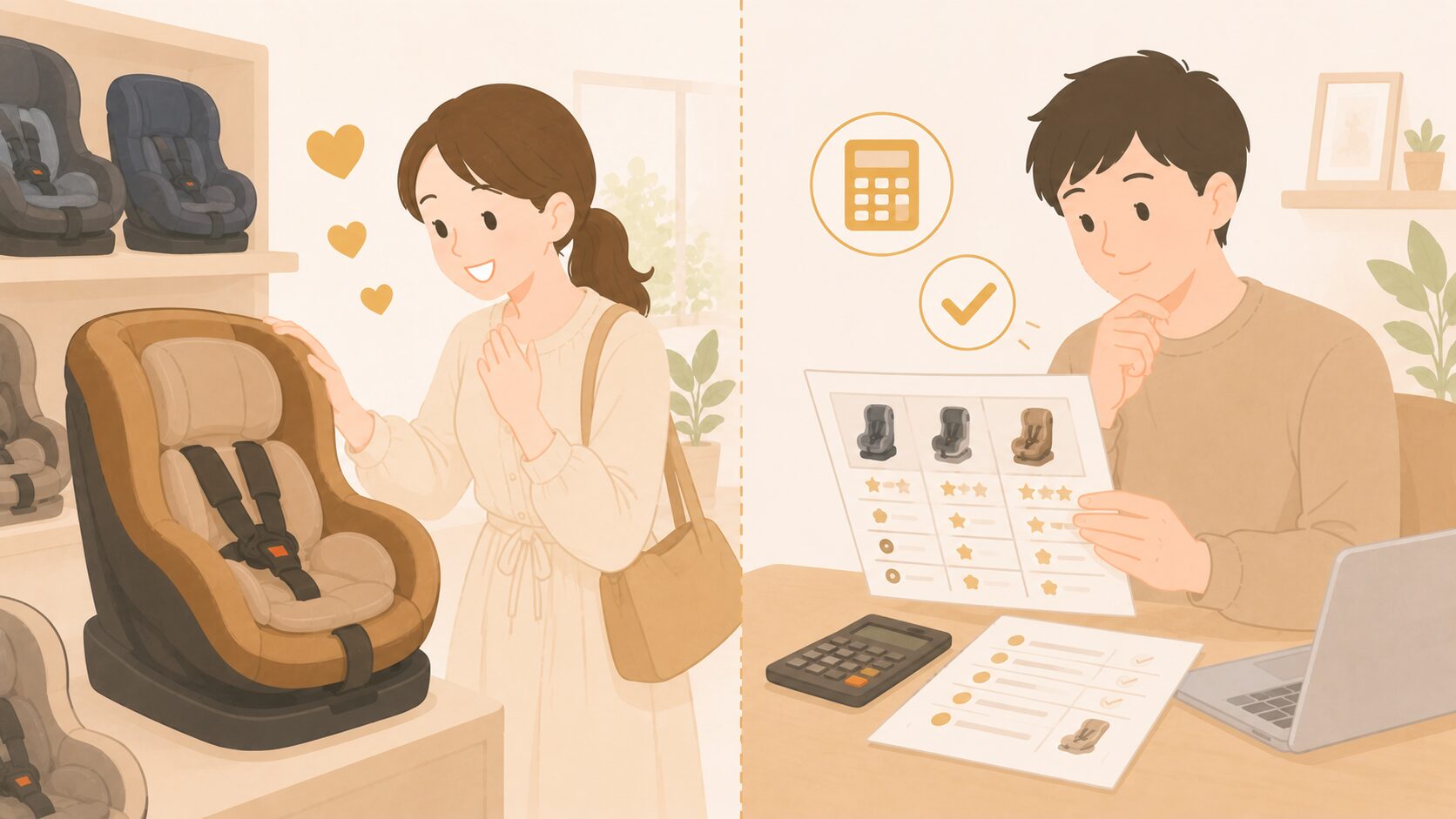 どちらに近いですか?
