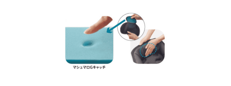 アップリカ　ラクーナ　ショックレスマモール　クッション